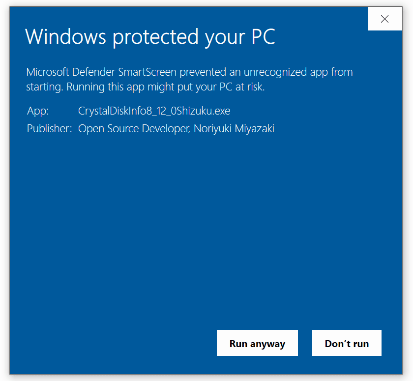 CrystalDiskInfo showing SSD and hard drive health on Windows